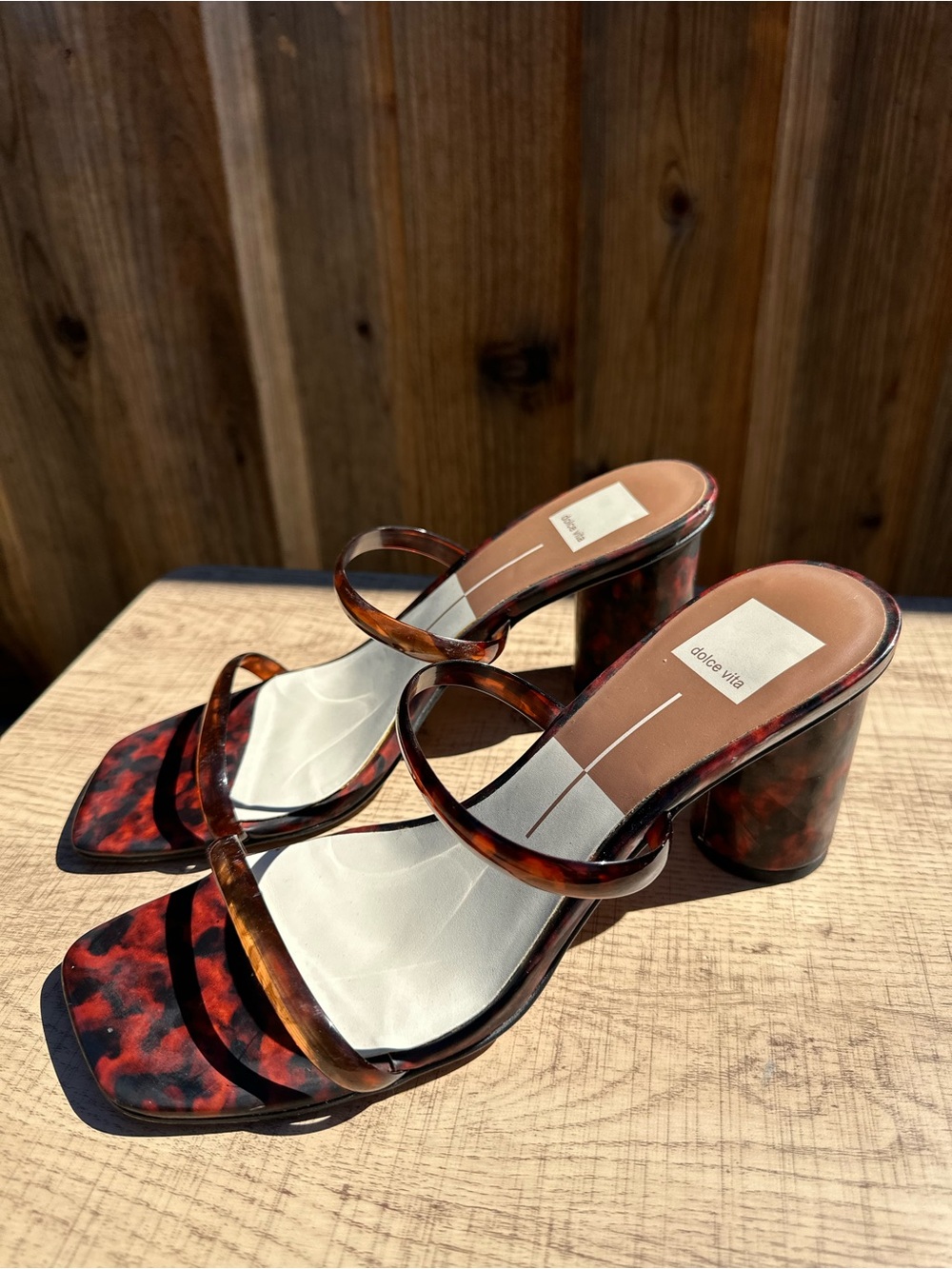 Dolce Vita Noles Vinyl Tortoiseshell